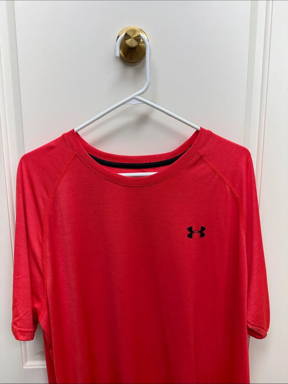 Under Armour Bright Red Short Sleeve Performance Tee - Picture 3 of 10